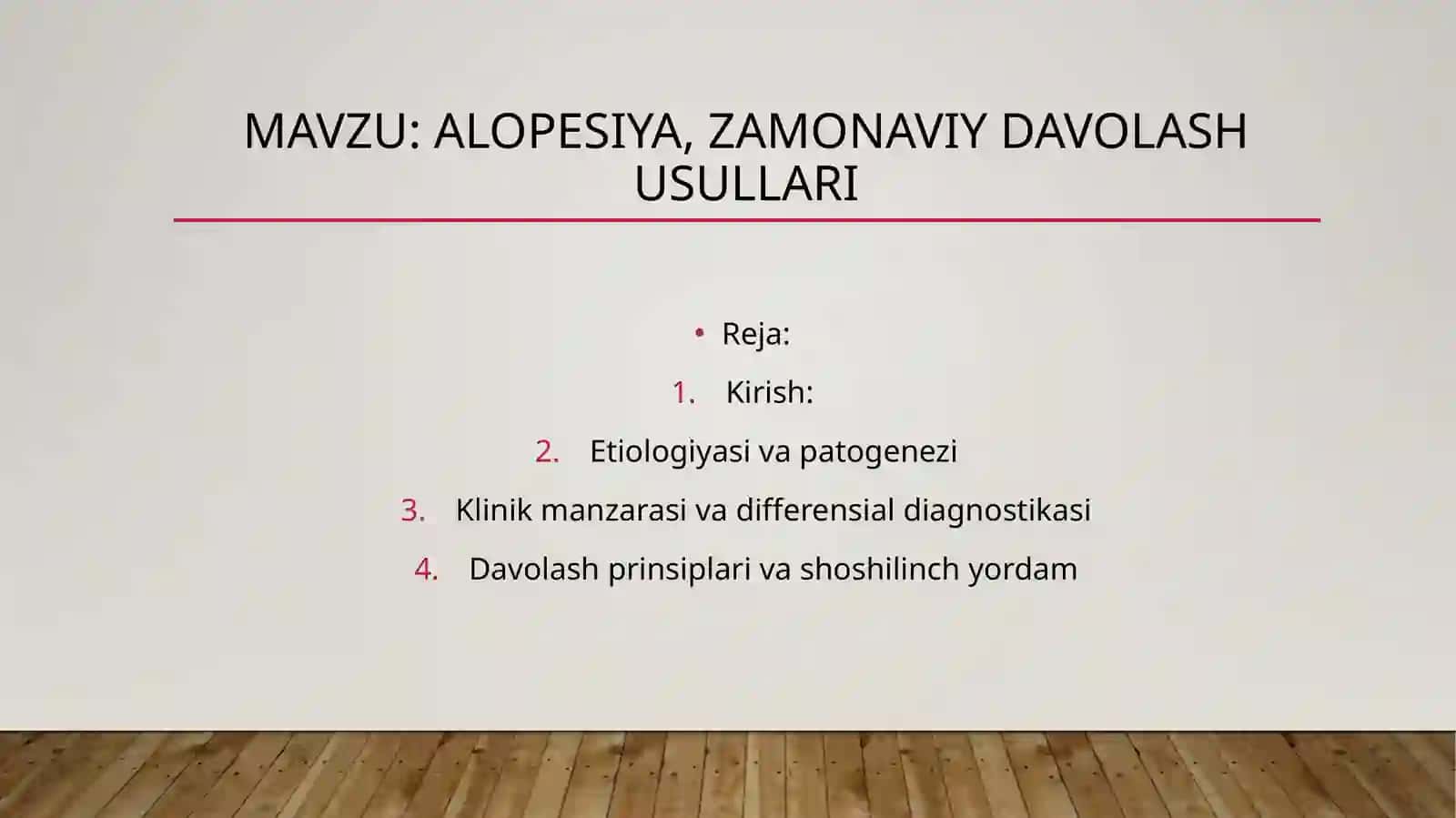 Alopesiya, zamonaviy davolash usullari 2