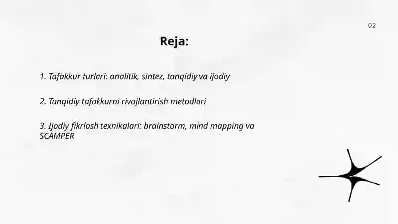 Tafakkur intelekt kreativlik 2