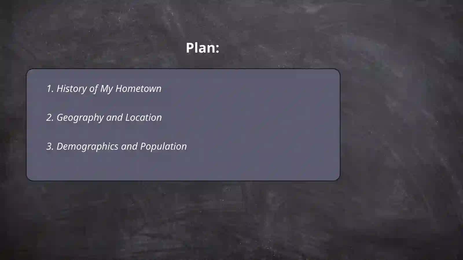 My Hometown Presentation 2