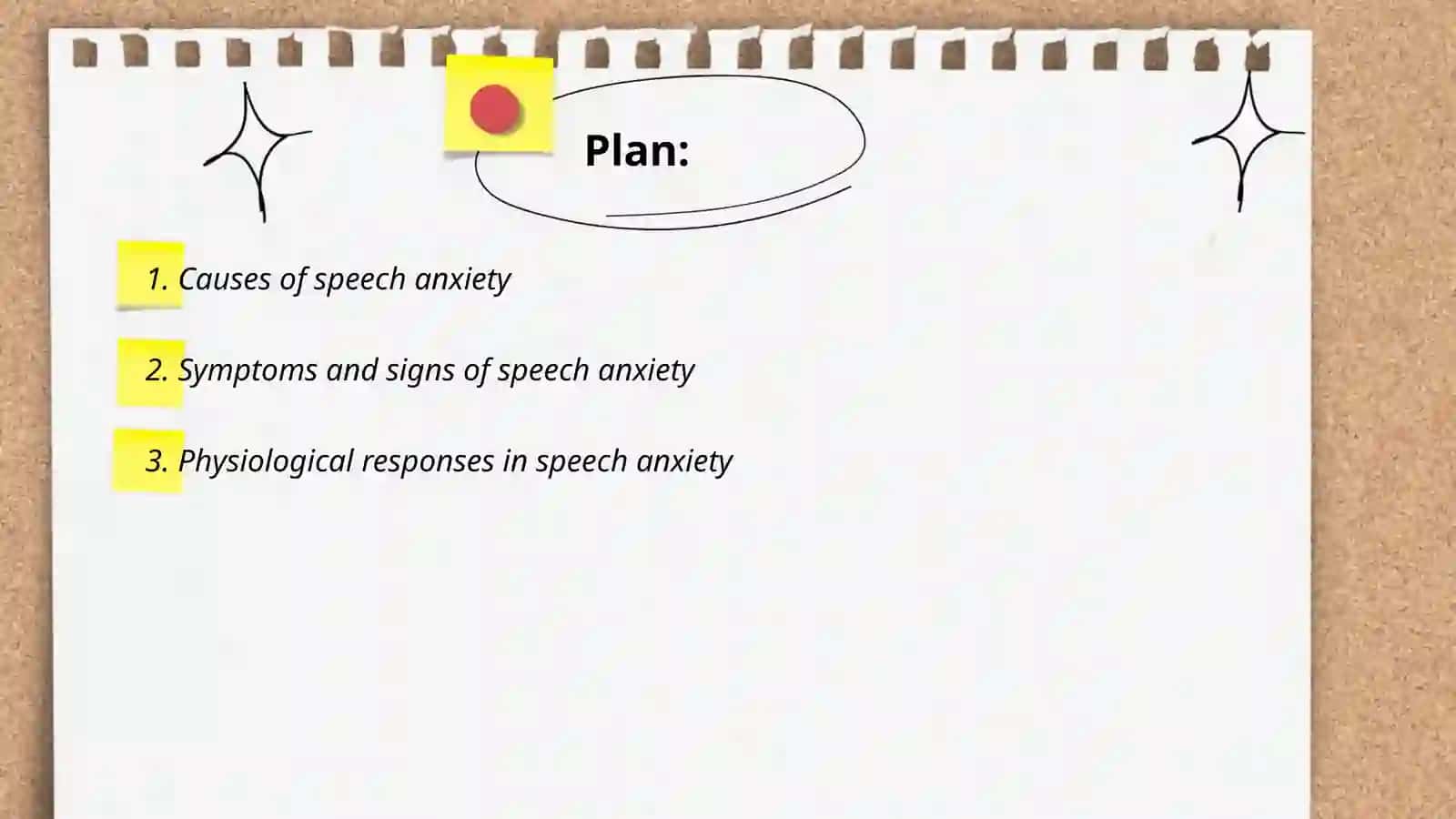 Speech anxiety 2