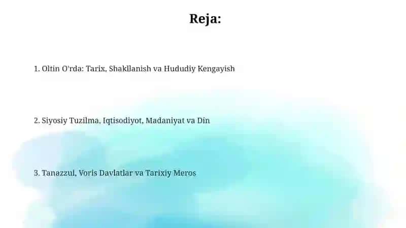 Oltin O'rda 2