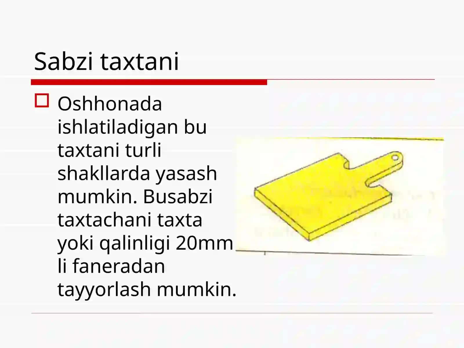 Sabzi taxtasi 2