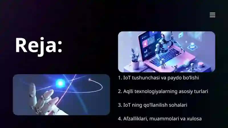 IoT va Aqlli Texnologiyalar 2