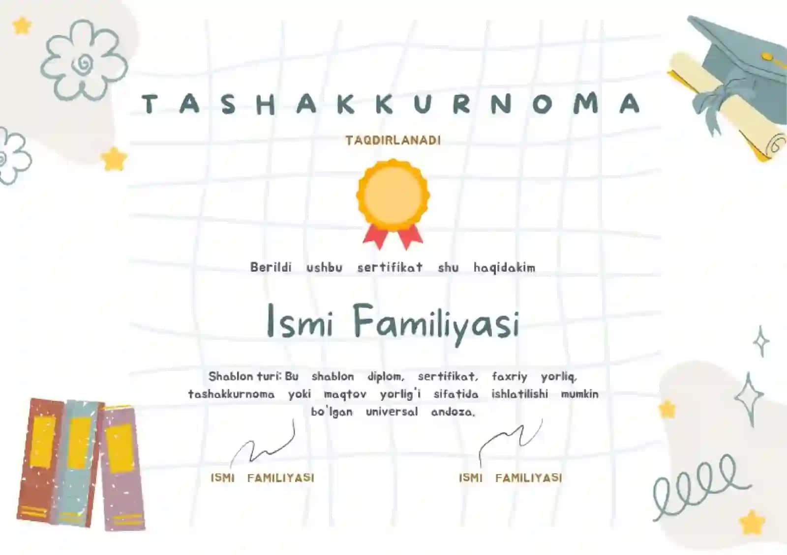 TASHAKKURNOMA 2
