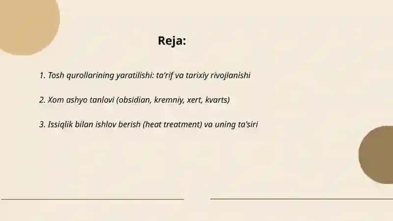 Tosh qurollarining yaratilishi 2