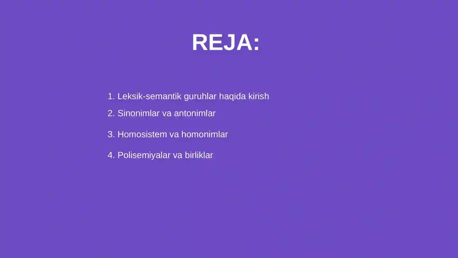 Leksik-semantik guruhlar 2