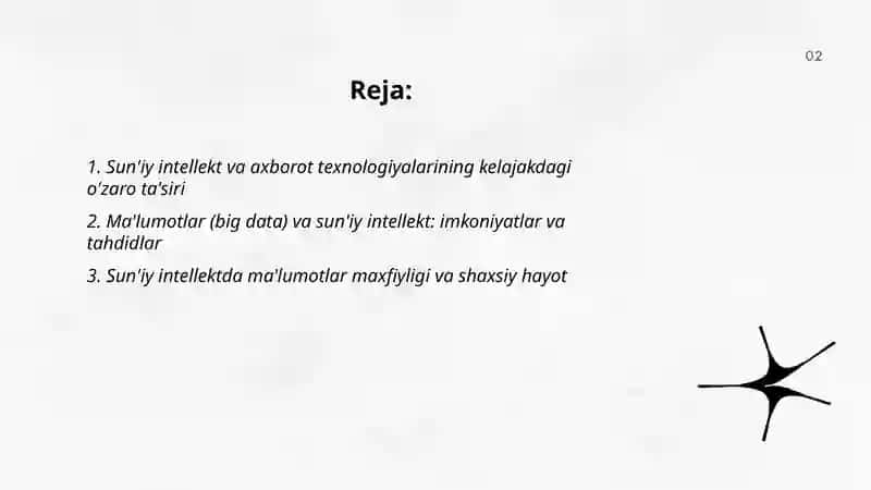 Sun'iy intellekt va axborot texnologiyalarining kelajagi 2