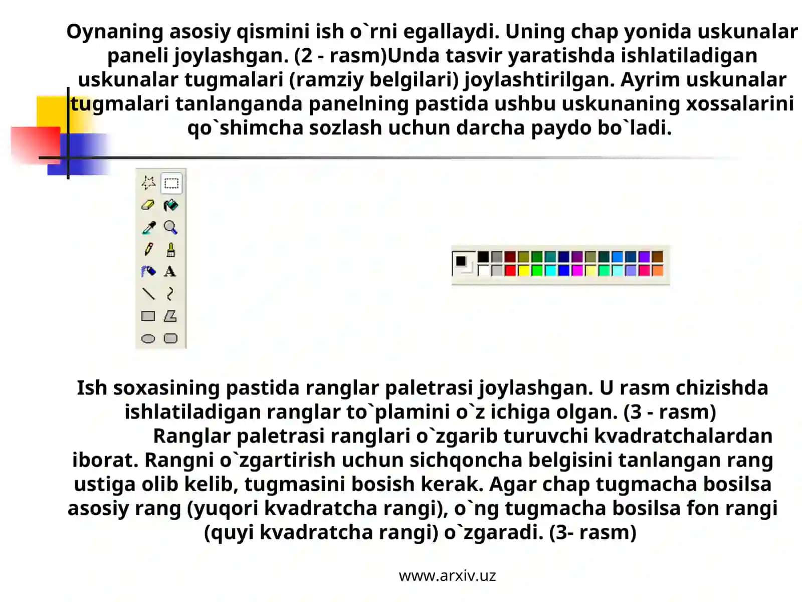 Paint muxarrir grafigi dasturi 2