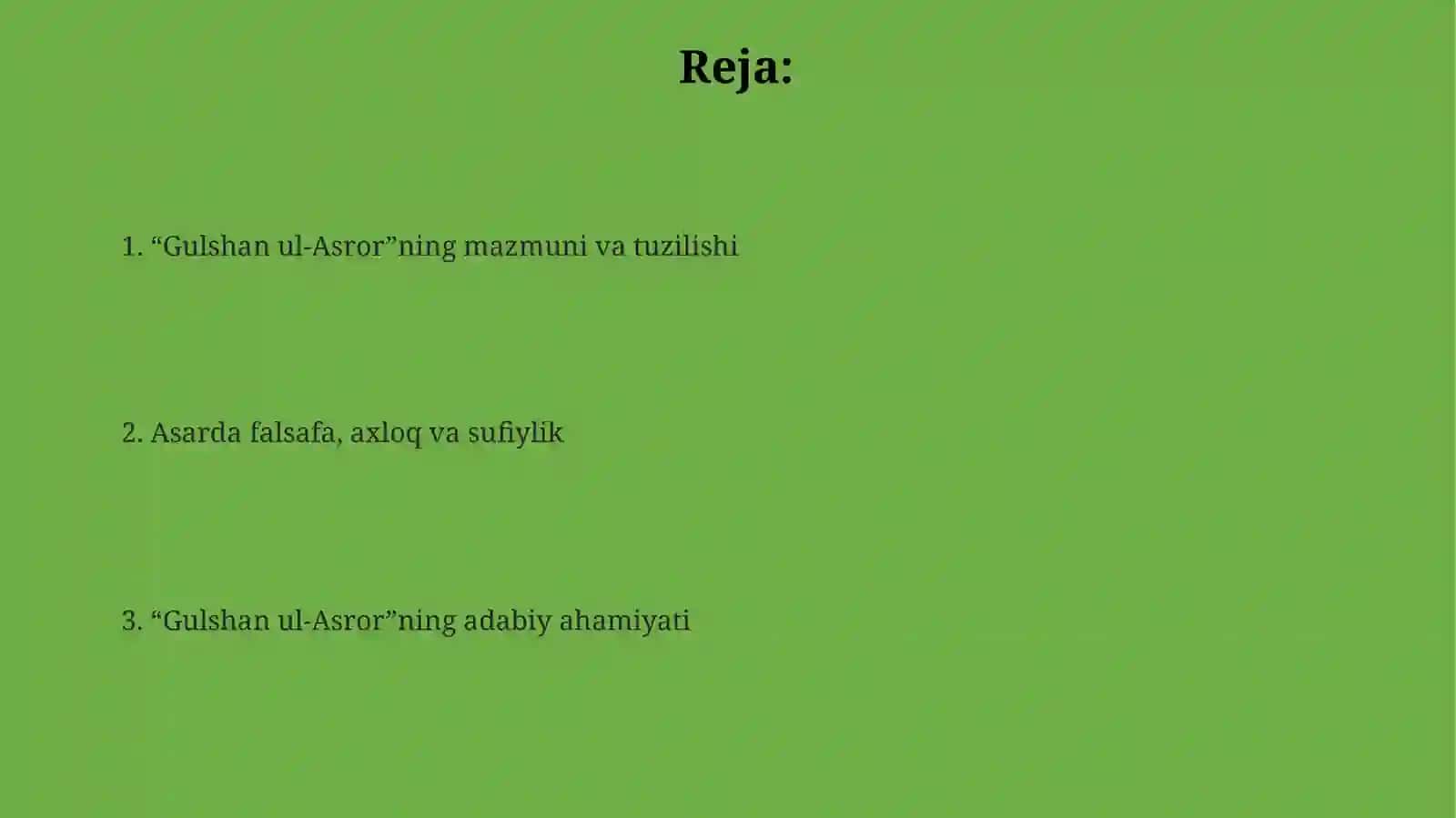 Gulshan ul-asror 2