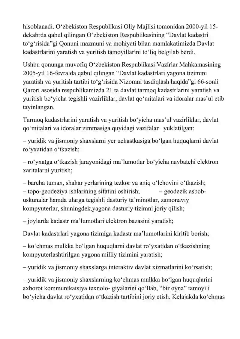 Davlat Kadastri 2