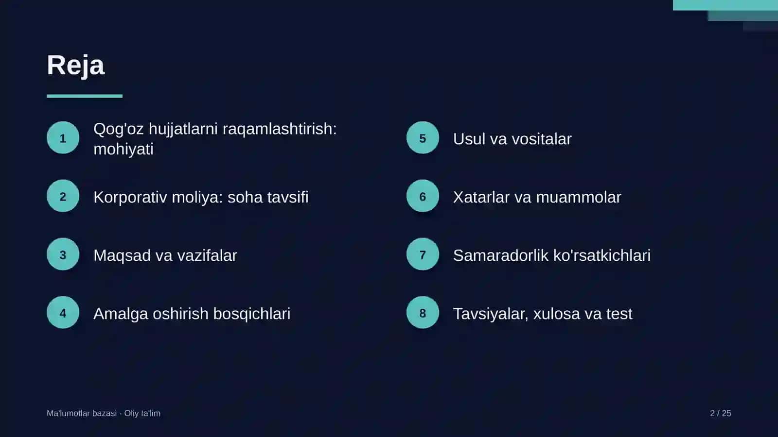 Korporativ moliyada qog'oz hujjatlarni raqamlashtirish 2
