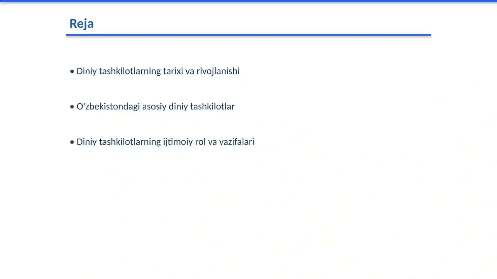 Ozbekistonda diniy tashkilotlat faoliyati 2