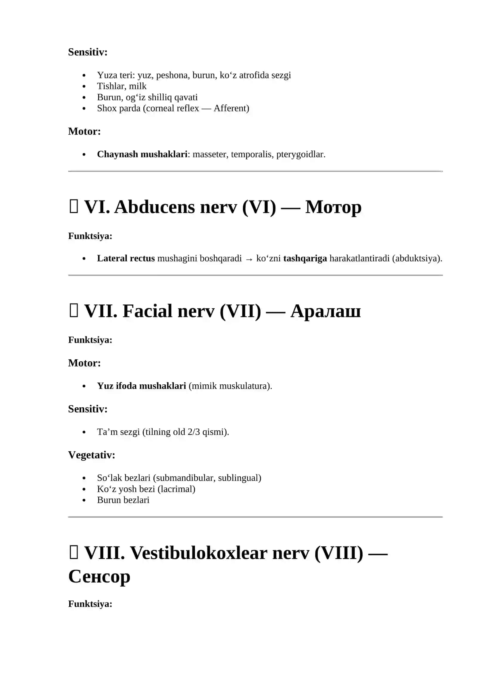 Abducens nerv 2