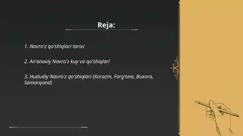 Navro'z qo'shiqlari 2