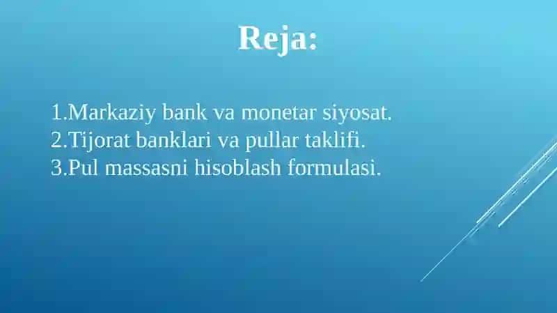 Moliya bozorlarining iqtisodiyotdagi o'rni va vazifalari 2