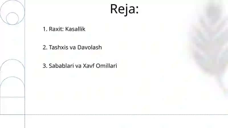 Raxit kasalligi 2
