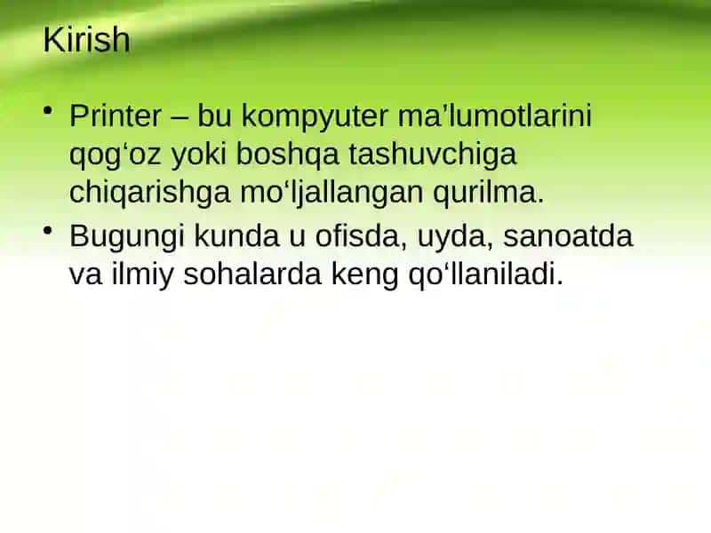 Printer 2