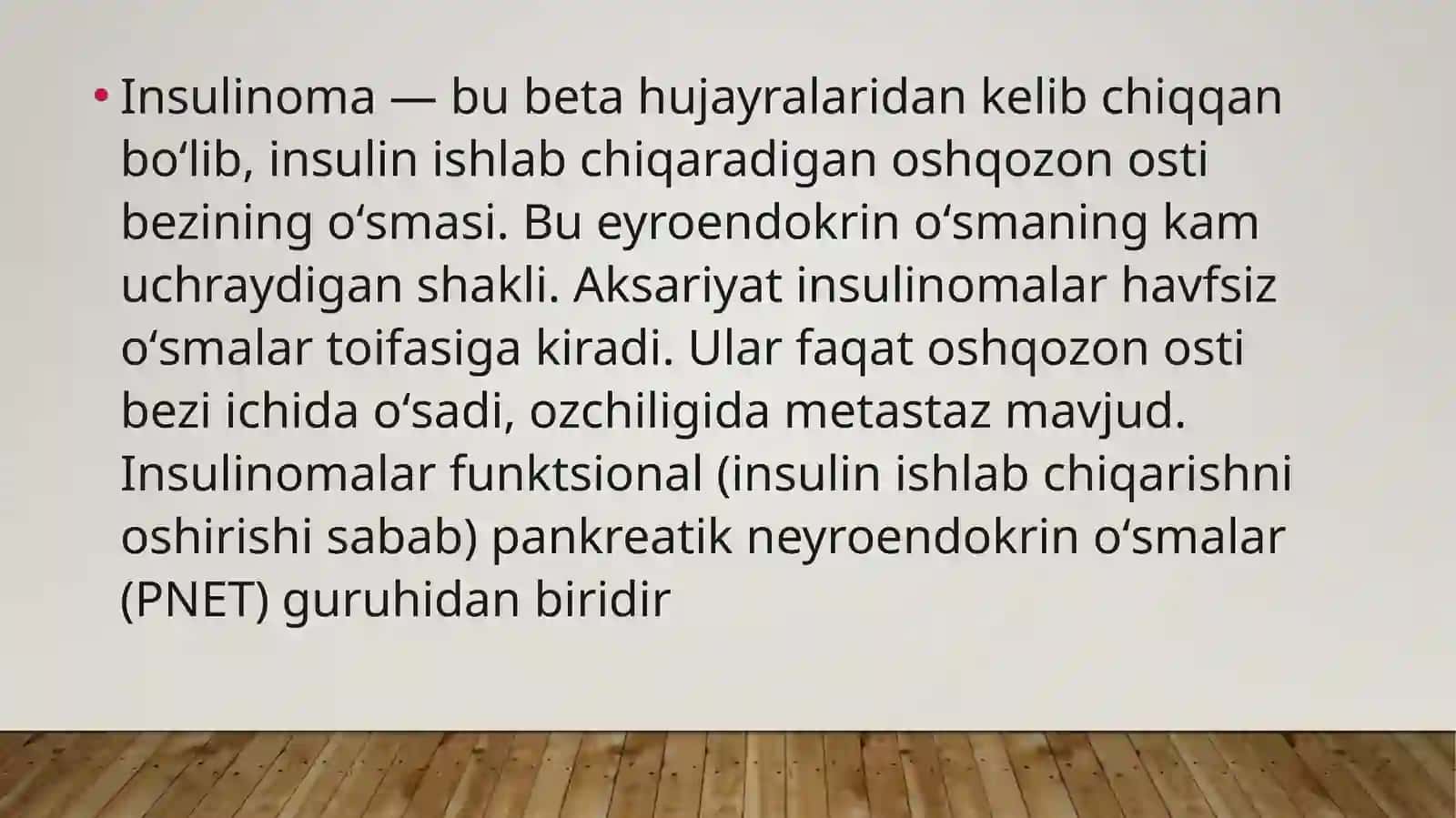 Insulinoma 2