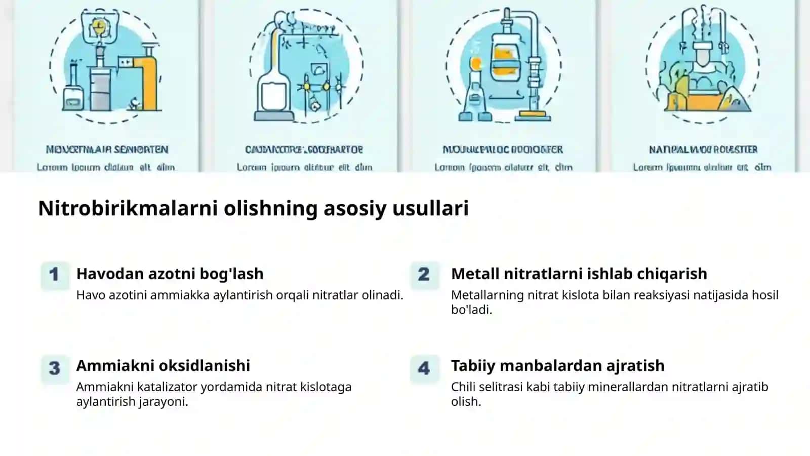 Nitrobirikmalar: Olinishi va Xossalari 2