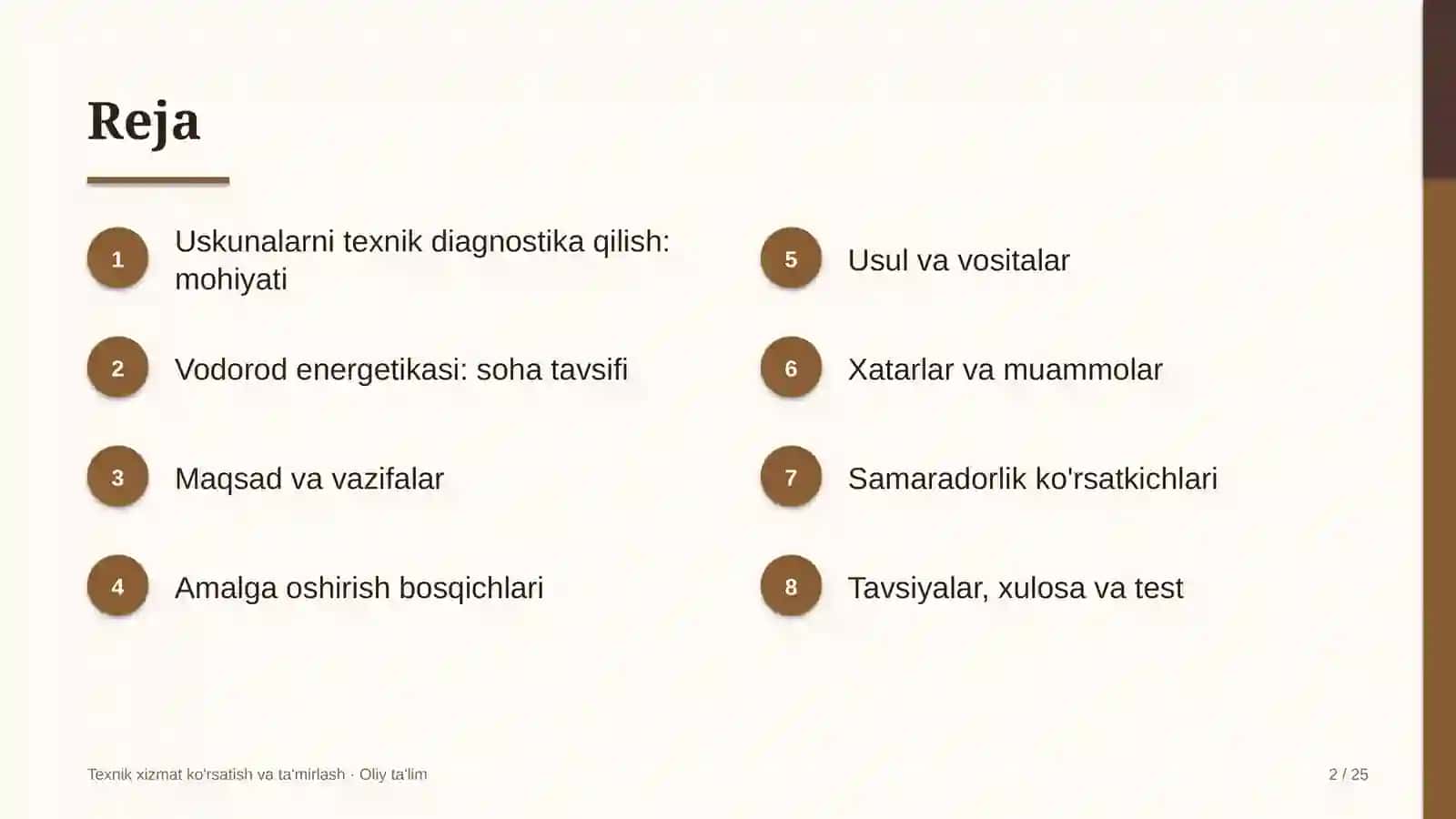 Vodorod energetikasida uskunalarni texnik diagnostika qilish 2