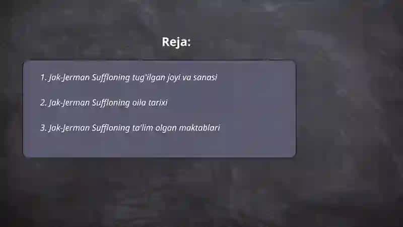 Jak-Jerman Sufflo hayoti va ijodi 2