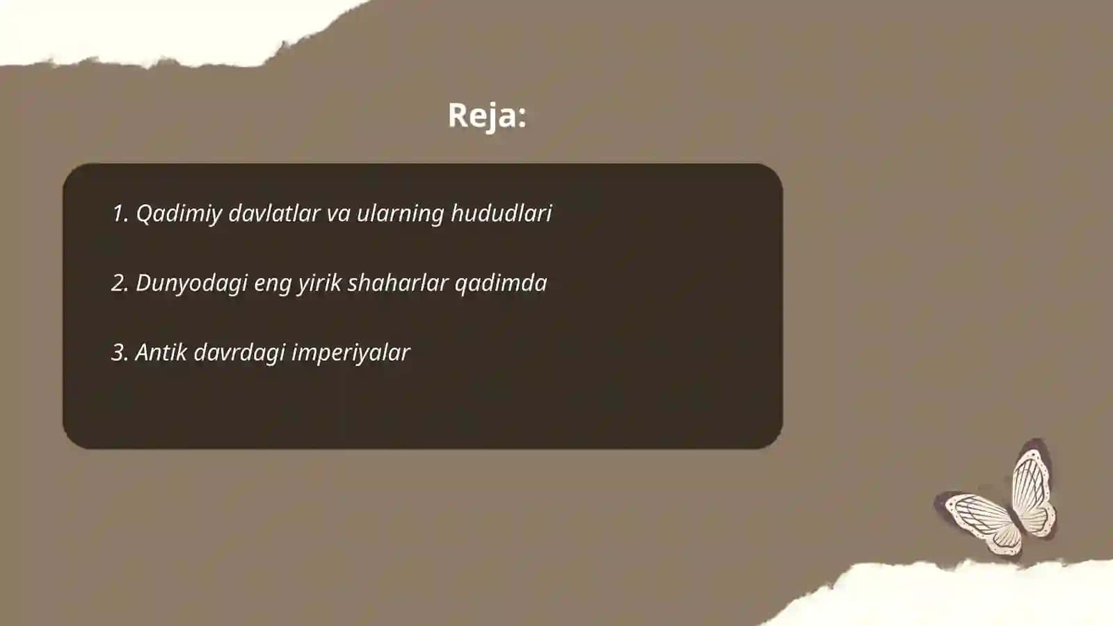 Qadimiy davlatlar va ularning hududlari 2