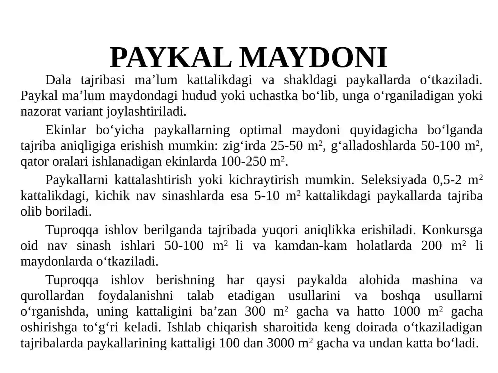 Paykal maydoni 2
