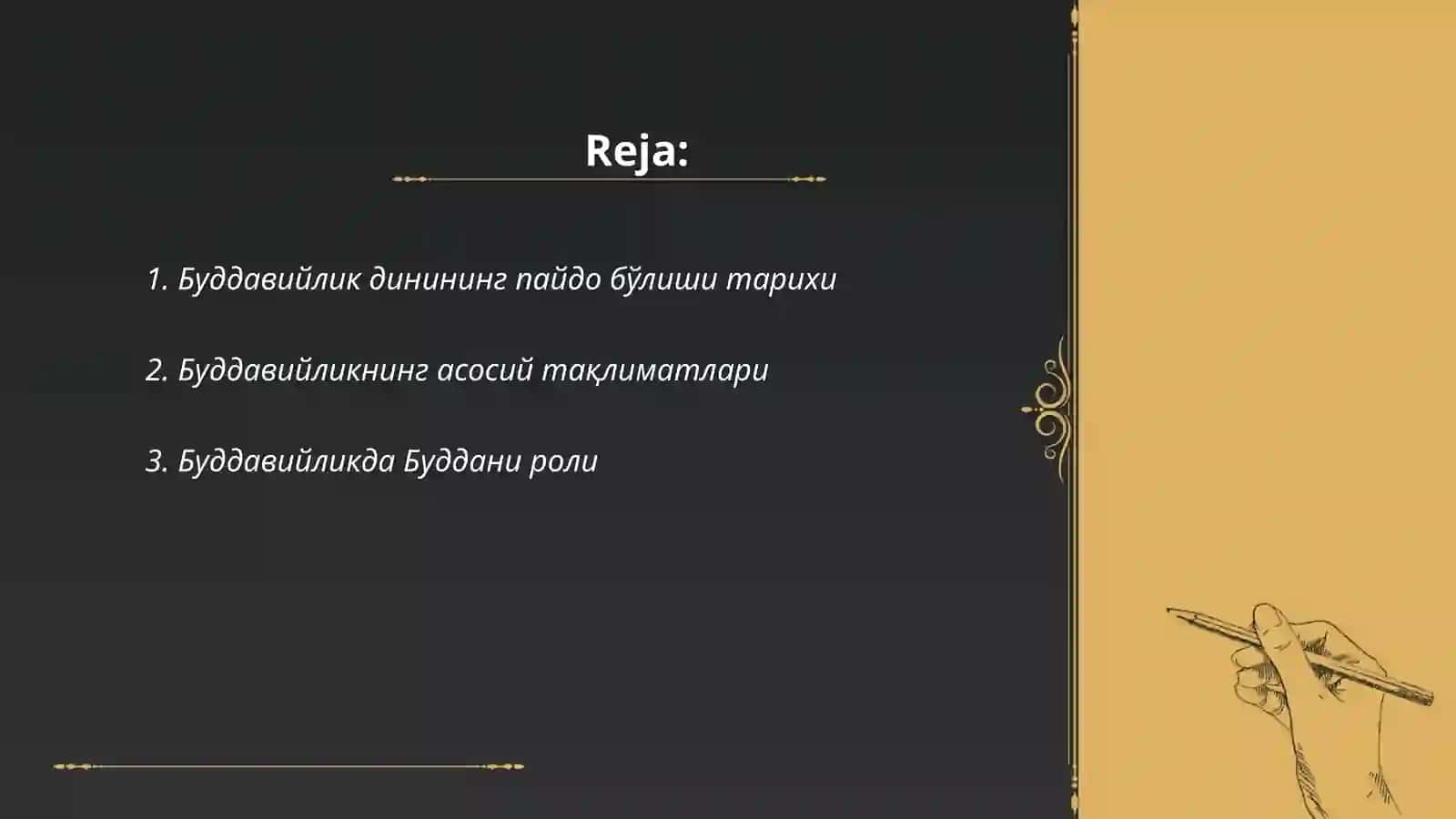 Буддавийлик динининг пайдо булиши тарихи 2