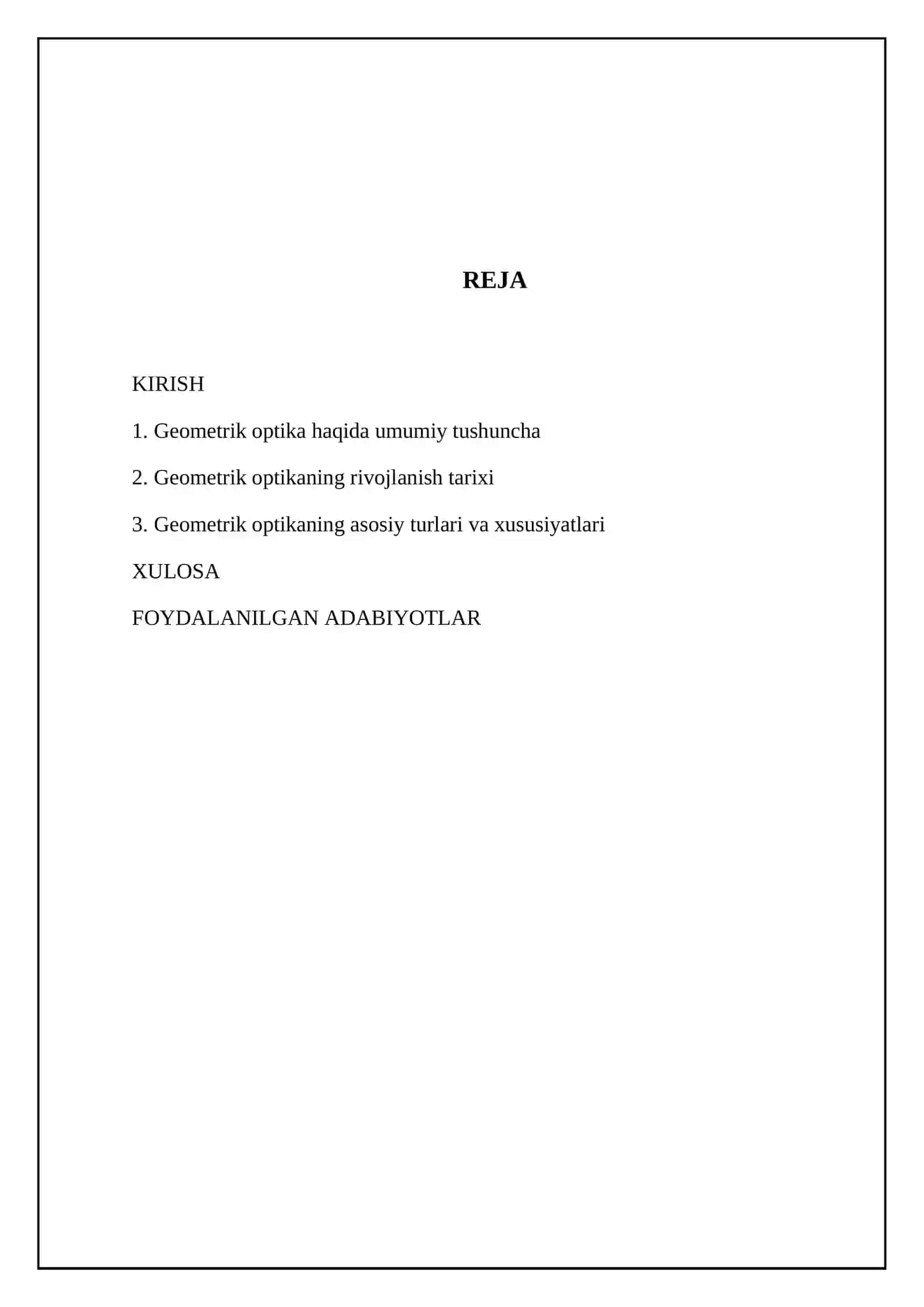 Geometrik optika 2