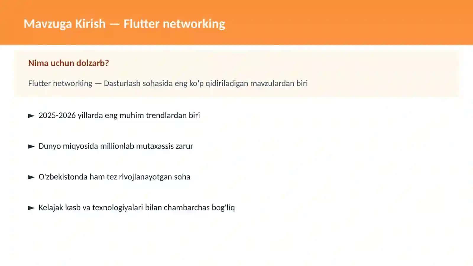 Flutter networking 2