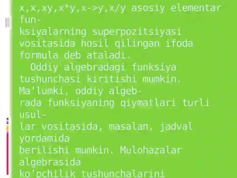 normal formulaga kelish haqida teorema 2