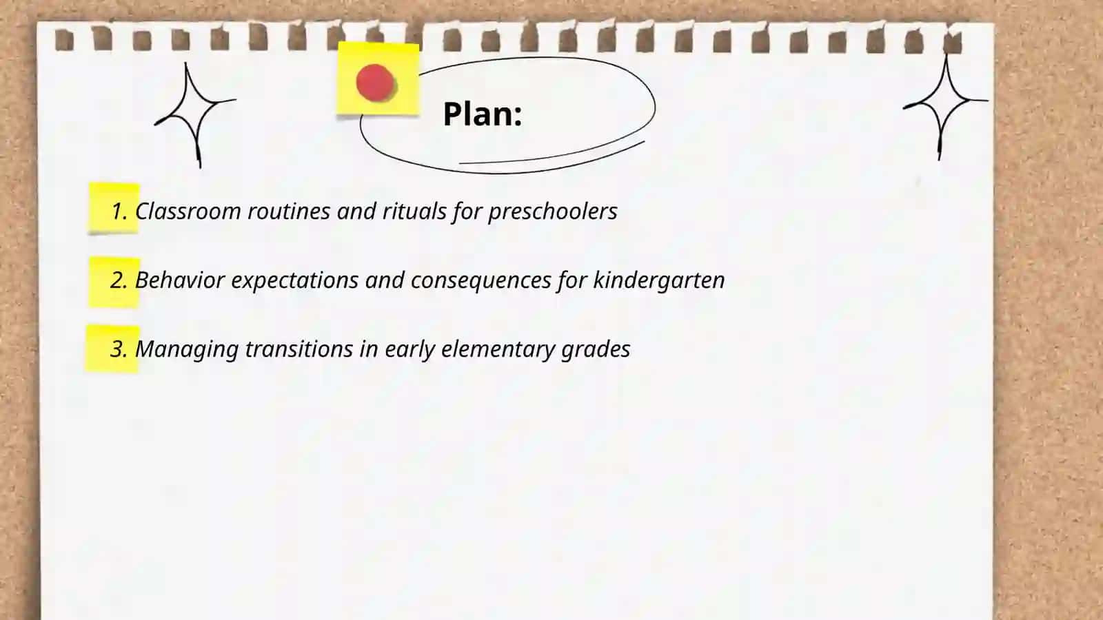 Classroom management in different age group 2