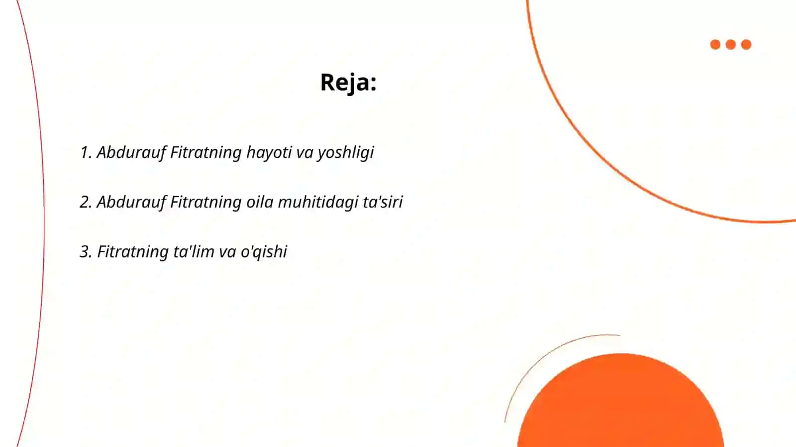 Abdurauf fitratning xayoti va ijodi 2