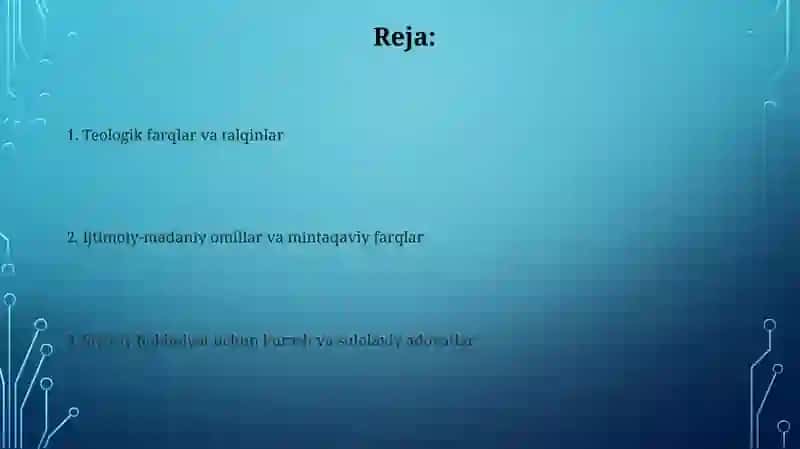 Geografik omillar va mintaqaviy farqlar 2