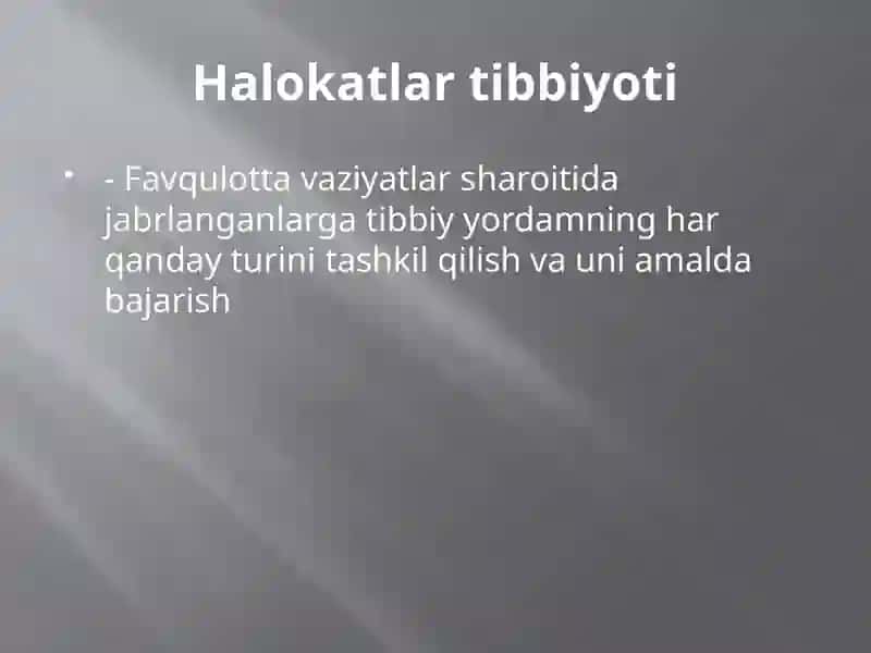 Halokatlartibbiyoti 2