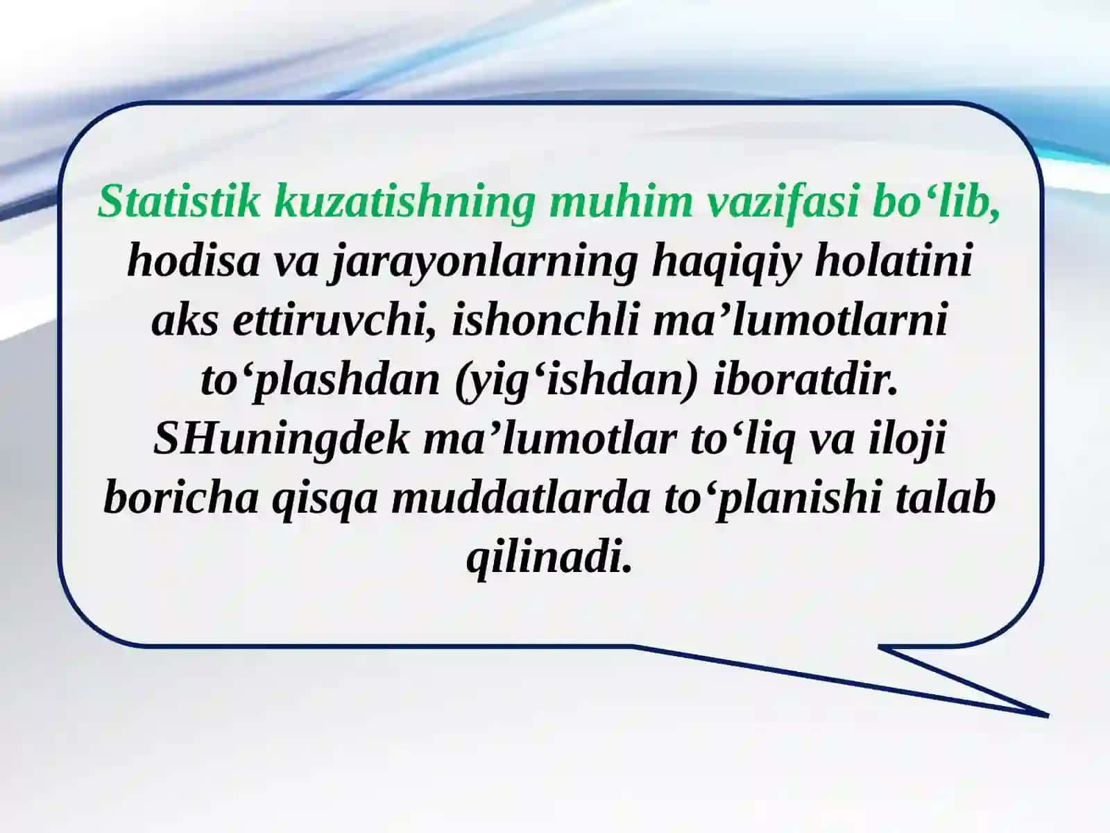 STATISTIK KUZATISH 2