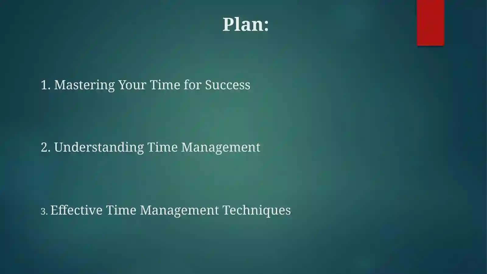 Time Management 2