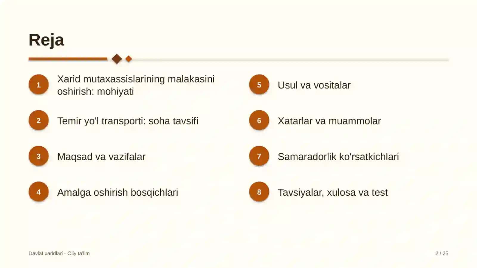 temir yo'l transportida xarid mutaxassislarining malakasini oshirish 9899 2