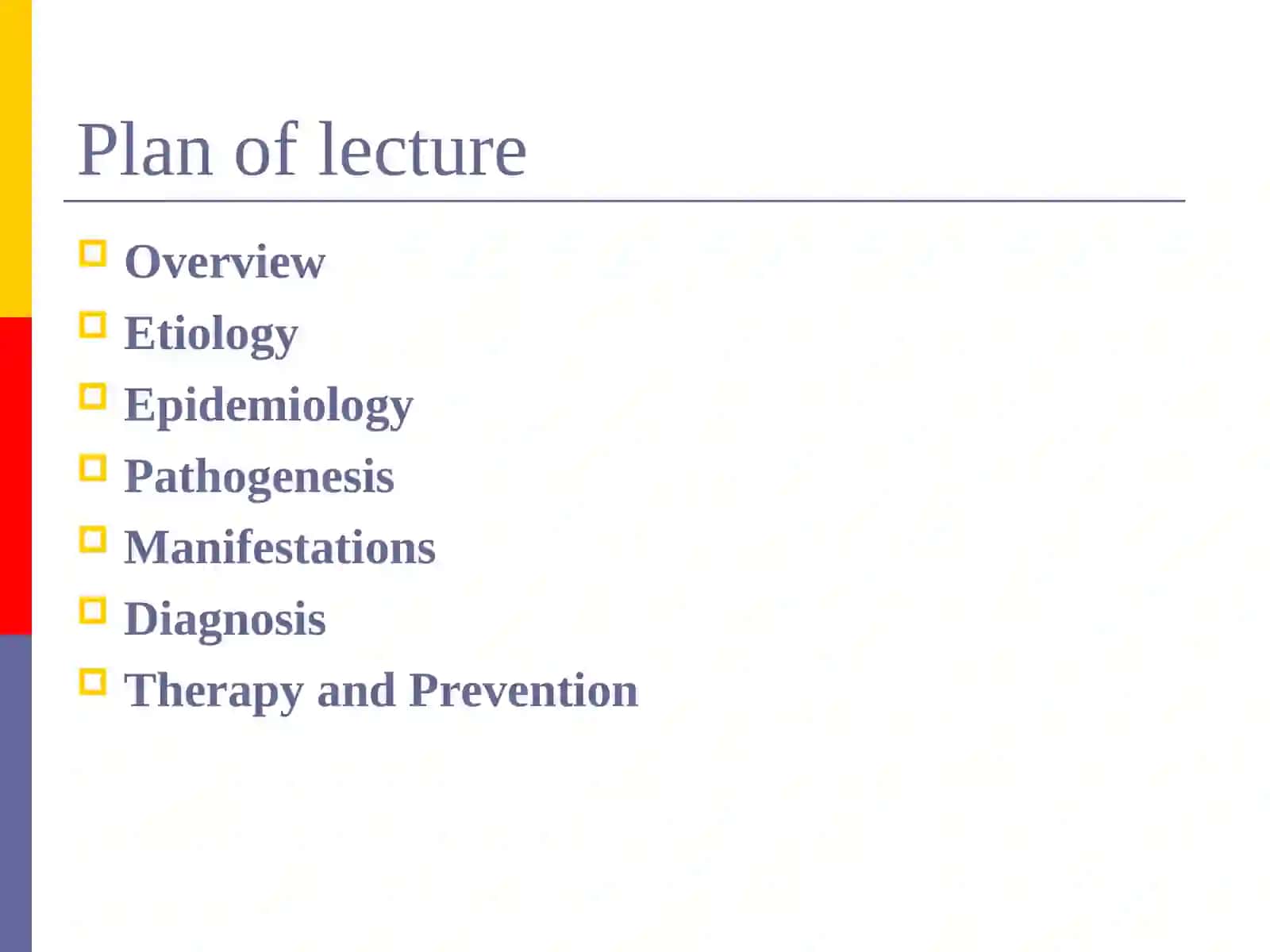 Plan of lecture 2