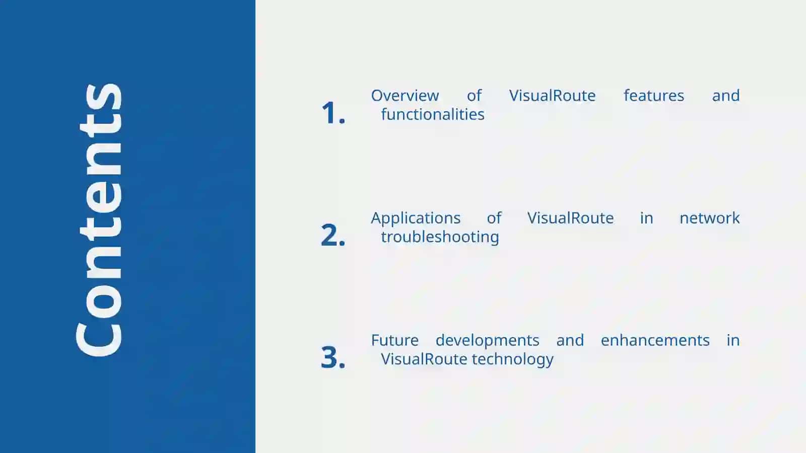 VisualRoute 2