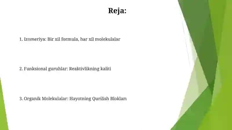 Organik kimyoga kirish 2