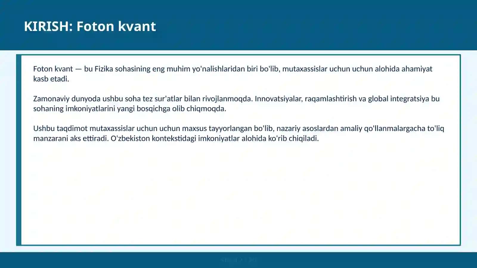 Foton kvant 2