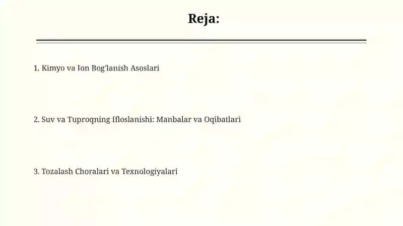 Kimyo asoslari va ion bog'lanish 2