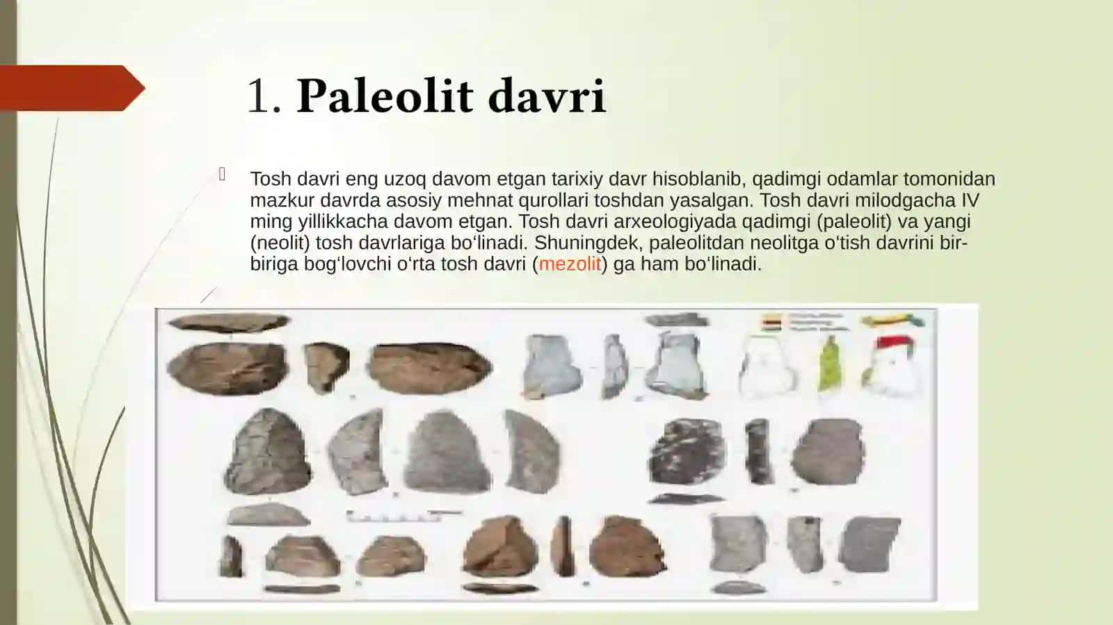 Paleolit davri arxeologik yodgorliklari 2