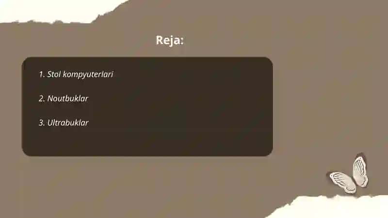 Stol kompyuterlari 2