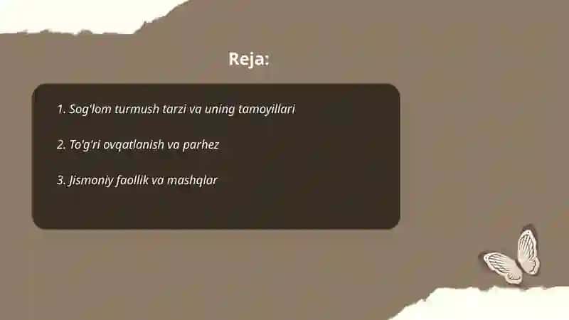 Odam va uning salomatligi 2