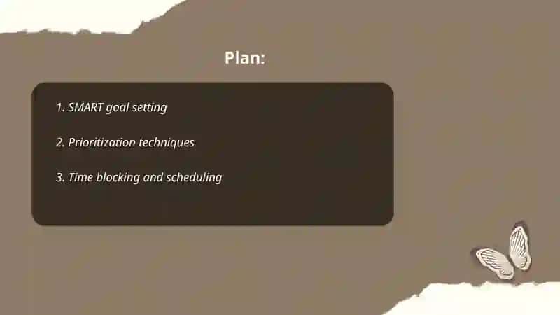 Tips for improving time management and productivity 2