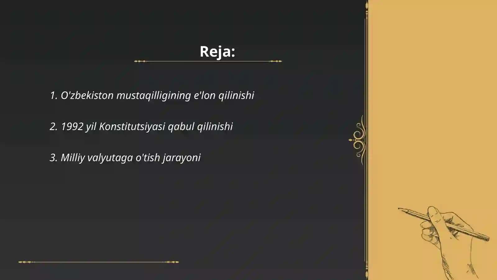 O'zbekistonning yangi tarixi 2