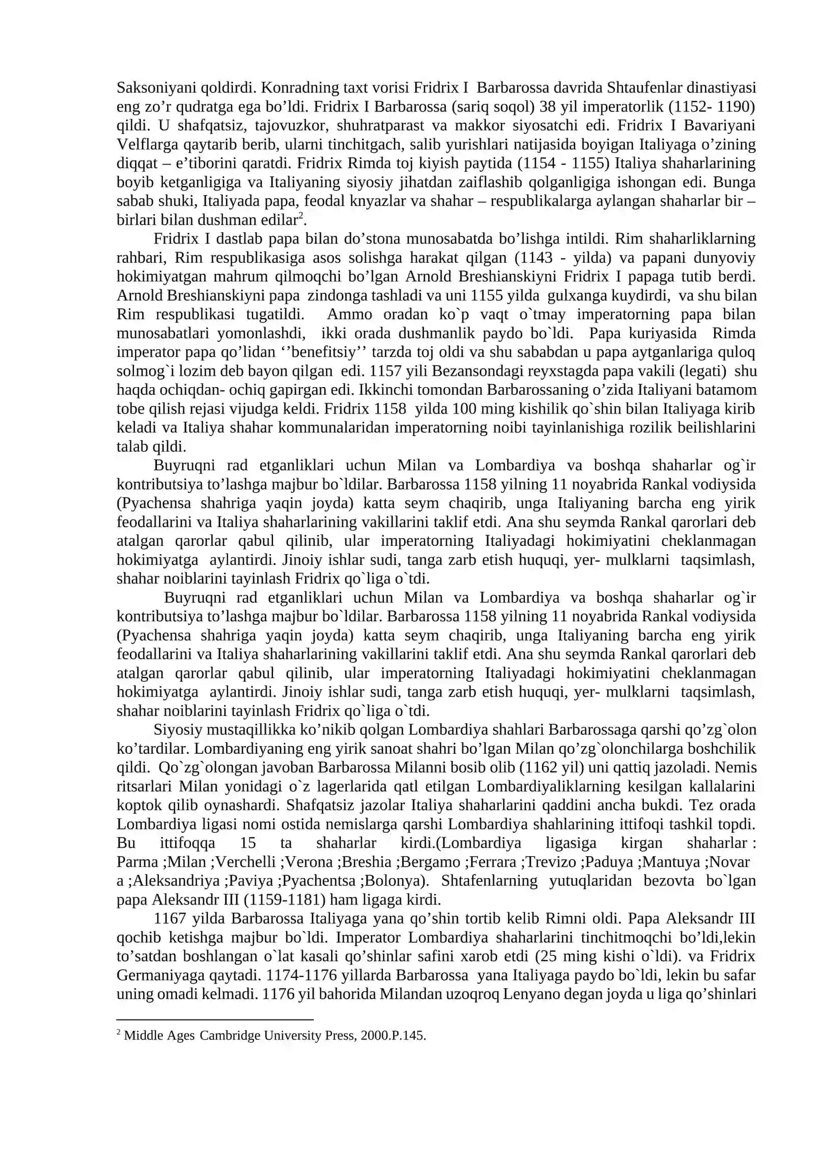 XII – XV asrlarda Germaniya 2