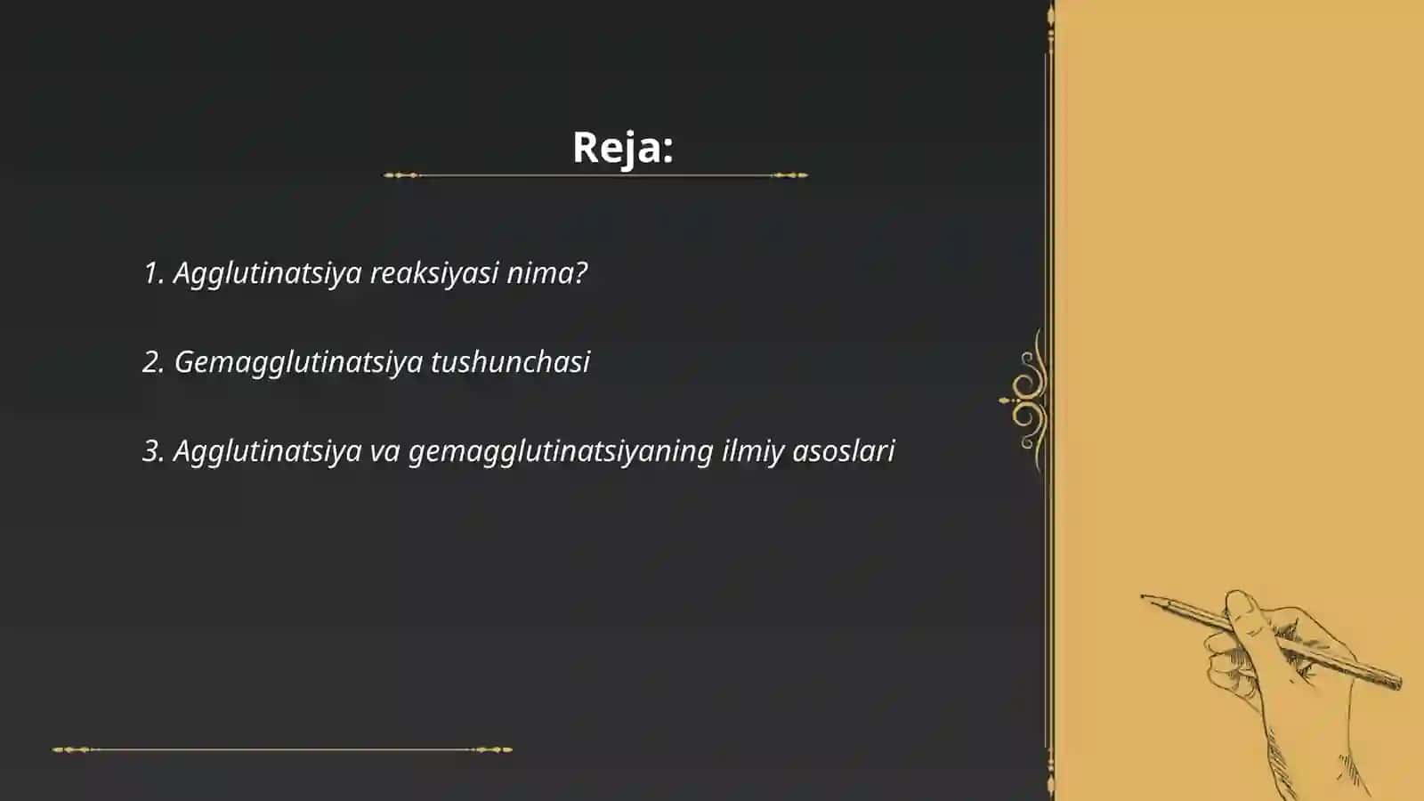 Agglutinasiya va gemagglutinasiya reaksiyalarning yuqumli kasalliklar 2
